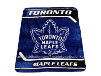 Couverture Maple Leafs de Toronto en peluche (V2)